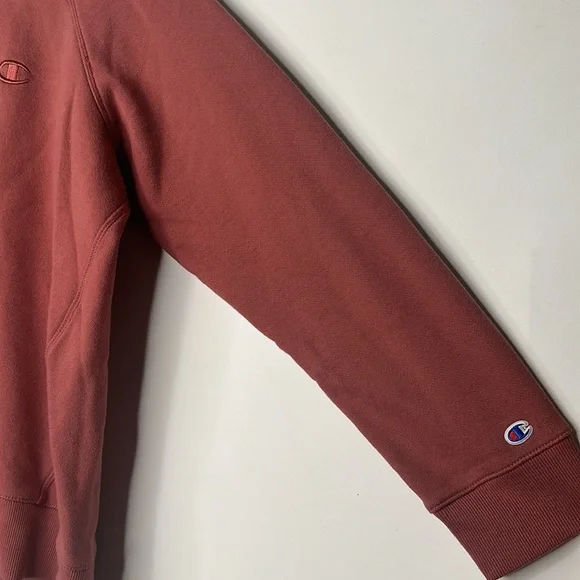 Champion Crewneck Sweatshirt Pullover Womens Size L Pink - Picture 5 of 6